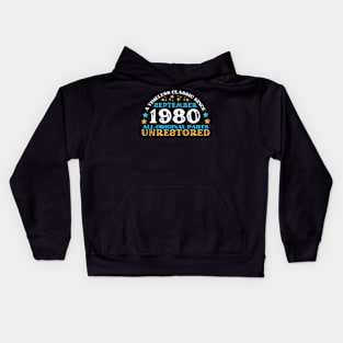 A timeless classic since September 1980. All original part, unrestored Kids Hoodie